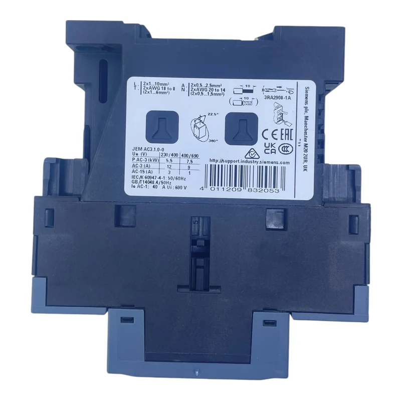 Siemens Schütz Leistungsschütz 3RT2024-2BB40 24V DC Sirius 3-polig