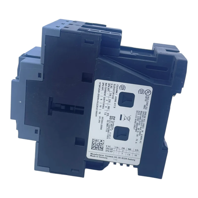 Siemens Schütz Leistungsschütz 3RT2024-2BB40 24V DC Sirius 3-polig