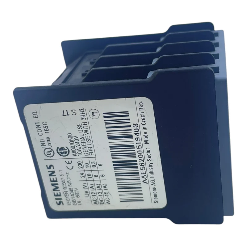 Siemens Hilfsschalterblock A8E56200519403 für 3RH2 Schütze