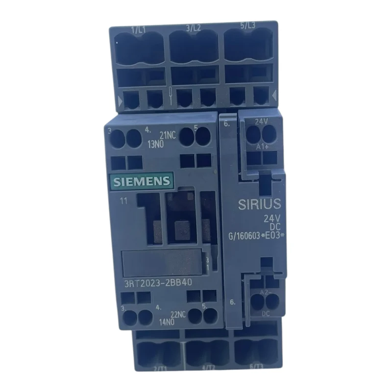 Siemens Schütz 3RT2023-2BB40 SIRIUS 24V DC 3-polig Hilfskontakte