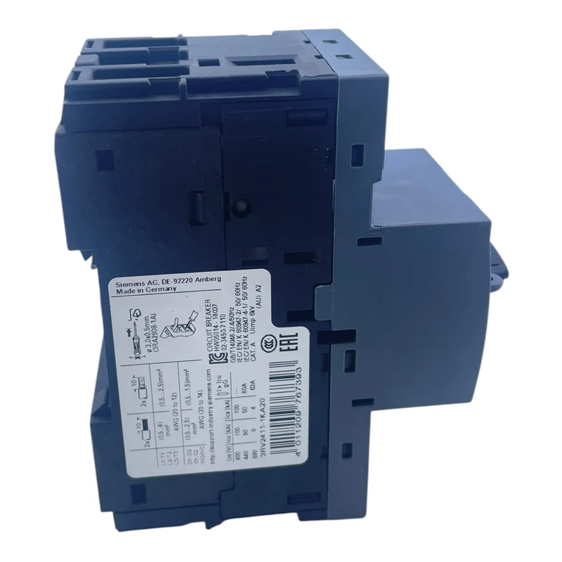 Siemens Motorschutzschalter 9-12,5A 3RV2411-1KA20 SIRIUS