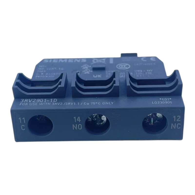 Siemens Hilfskontaktblock 3RV2901-1D für 3RV2 / 3RV1.1 Leistungsschalter VE:3stk