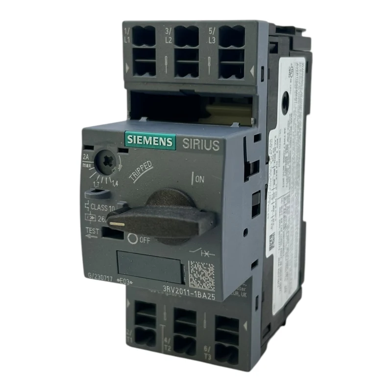 Siemens Motorschutzschalter SIRIUS 1,4–2 A 3RV2011-1BA25 3-polig