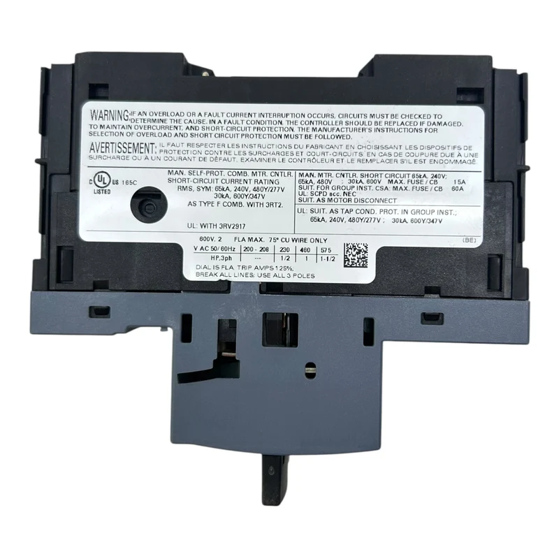 Siemens Motorschutzschalter SIRIUS 1,4–2 A 3RV2011-1BA25 3-polig