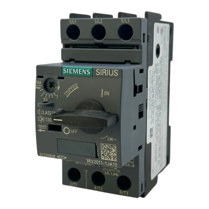 Siemens Motorschutzschalter SIRIUS 10A 3RV2011-1JA10 3-polig