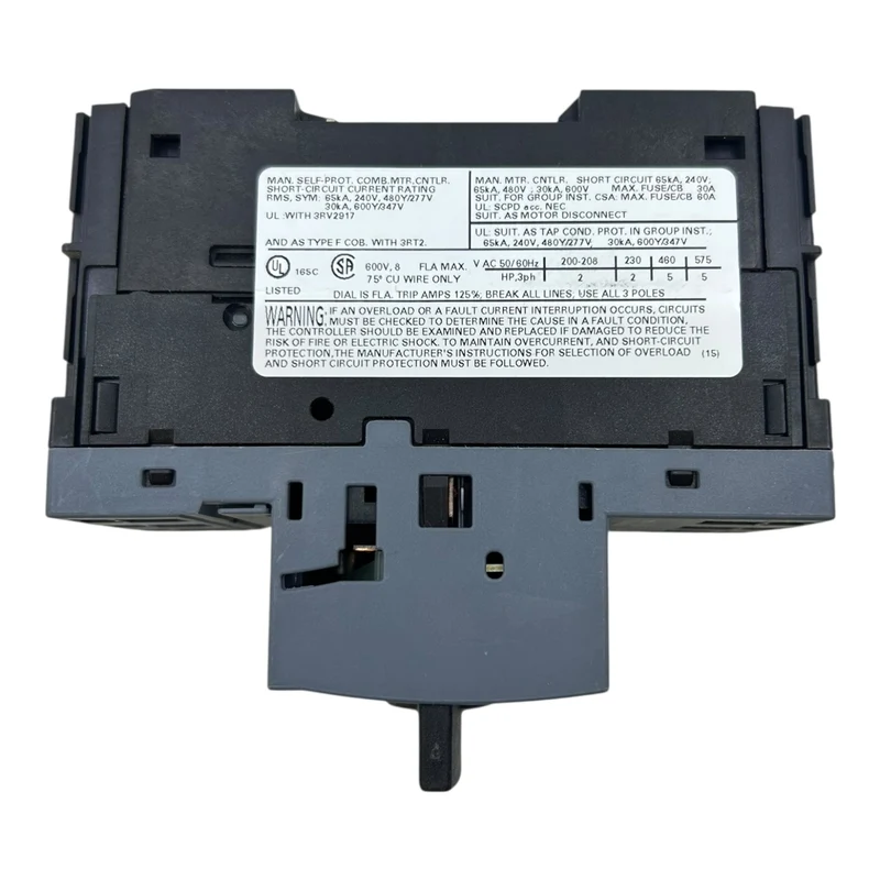 Siemens Sirius Motorschutzschalter 3RV2011-1HA20 5,5–8A 104A 3-polig 400V AC
