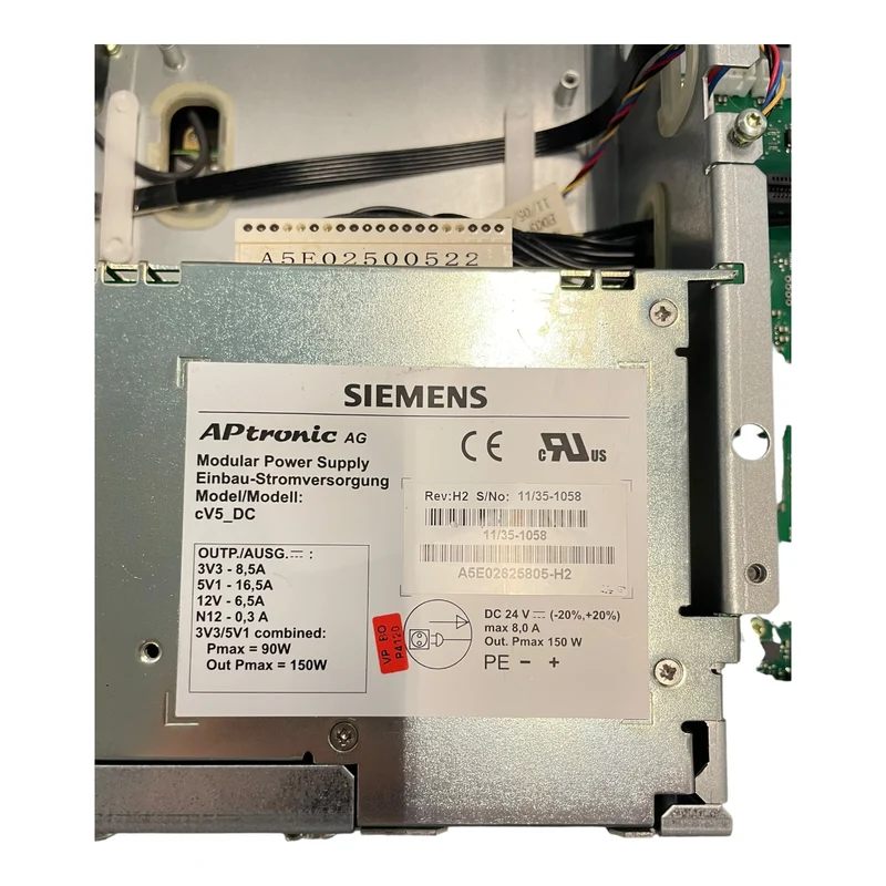Siemens SIMATIC HMI IPC577C Panel PC 6AV7885-2AK10-3BA8 Touchscreen 24V DC