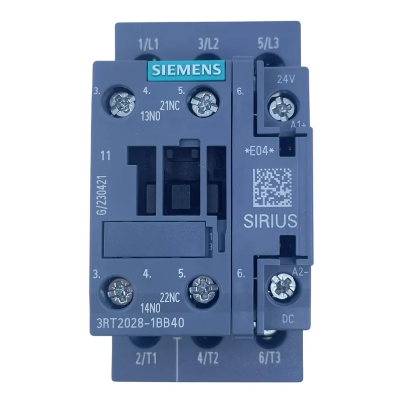 Siemens Schütz Leistungsschütz 3RT2028-1BB40 SIRIUS 24V DC 3-polig