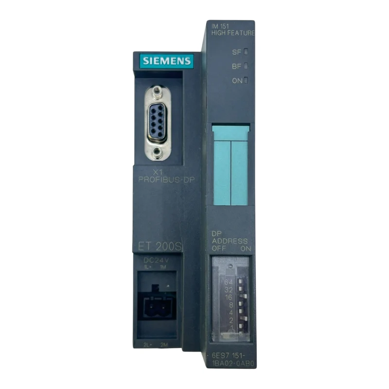 Siemens Profibus DP Modul 6ES7151-1BA02-0AB0 ET200S IM151 High Feature