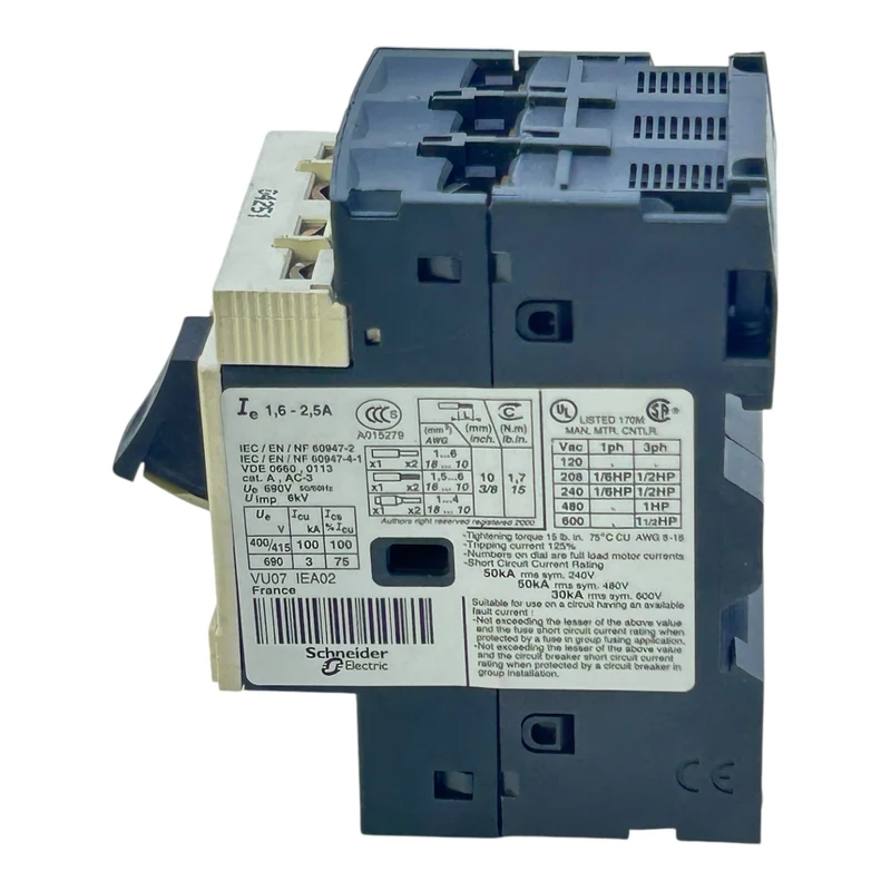 Telemecanique GV2ME07 Motorschutzschalter 1,6–2,5A Schneider Electric