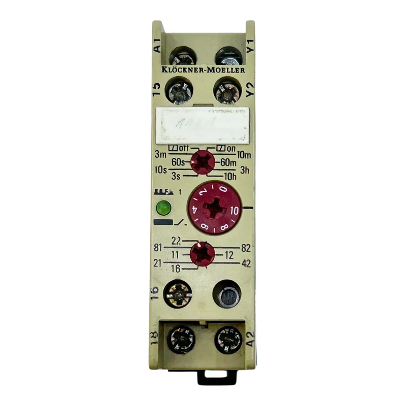 Klöckner-Moeller Zeitrelais Zeitverzögerung TE68 6A 250 V AC Timer Modul