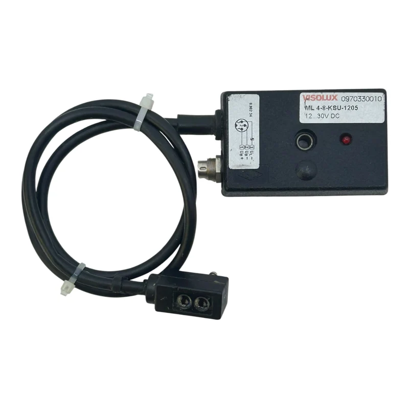 Pepperl+Fuchs Lichttaster Sensor ML4-8-KSU-1205 12–30 V DC mit Kabel & Stecker
