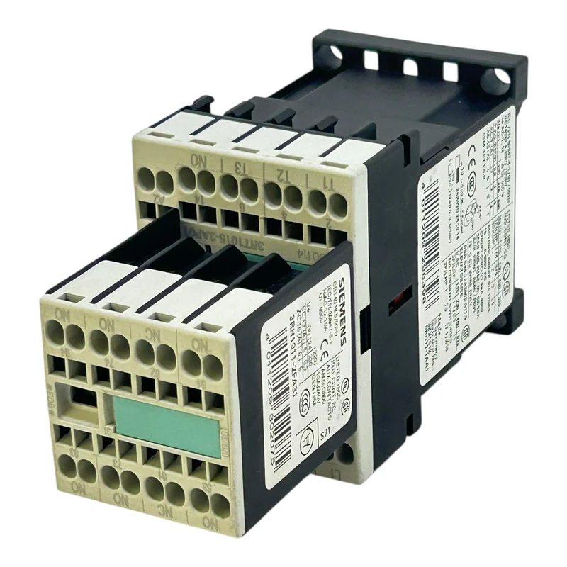 Siemens Schütz 230V 3RT1015-2AP01 + Hilfsschalter 3RH1911-2FA31 AC AUX
