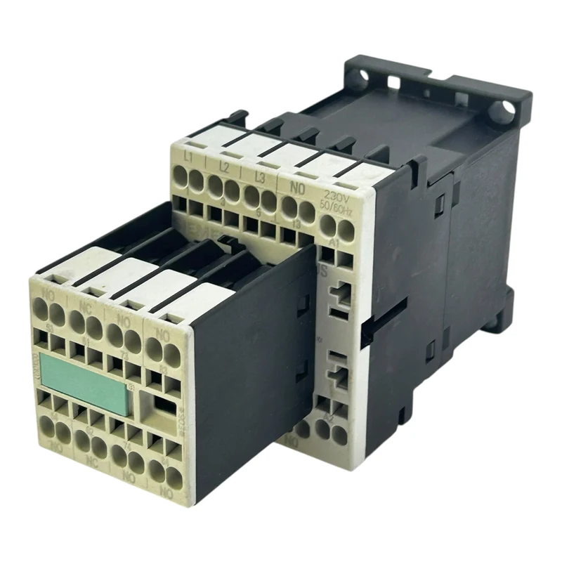 Siemens Schütz 230V 3RT1015-2AP01 + Hilfsschalter 3RH1911-2FA31 AC AUX