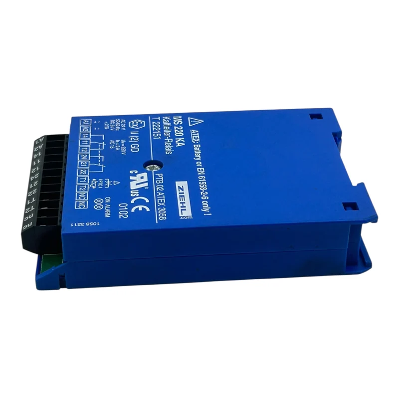 Ziehl Kaltleiterrelais 24V MS 220 KA T222151 PTC AC/DC ATEX Alarm Ex II(2)GD