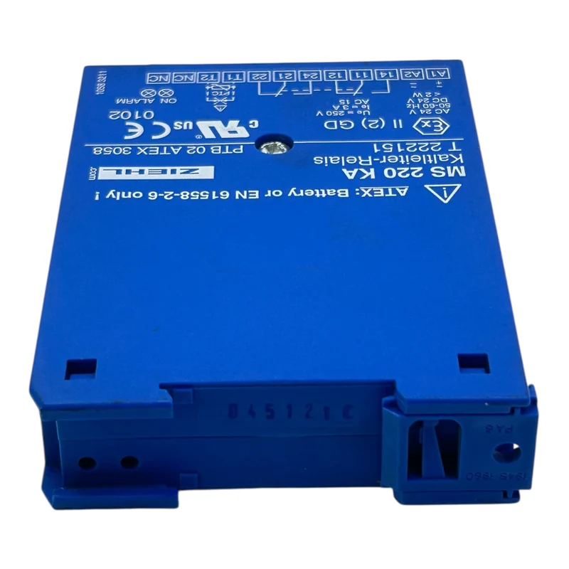 Ziehl Kaltleiterrelais 24V MS 220 KA T222151 PTC AC/DC ATEX Alarm Ex II(2)GD