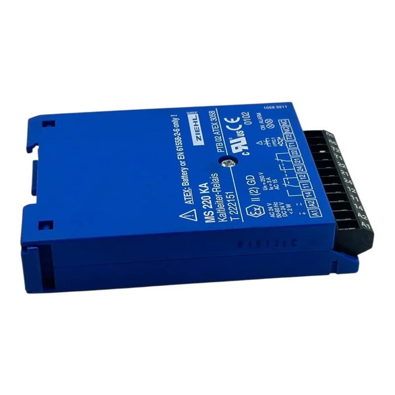 Ziehl Kaltleiterrelais 24V MS 220 KA T222151 PTC AC/DC ATEX Alarm Ex II(2)GD