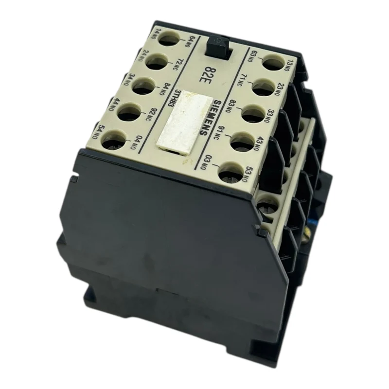 Siemens Hilfsschütz 220V 3TH8362-0A 8NO 2NC A600 P600 AC-15 10-polig