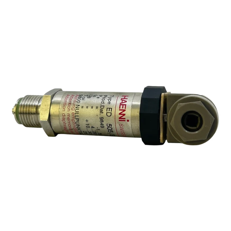 Haenni Drucksensor 10–30VDC 4–20mA ED505 314.211.535 Edelstahl
