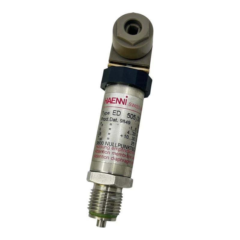 Haenni Drucksensor 10–30VDC 4–20mA ED505 314.211.535 Edelstahl