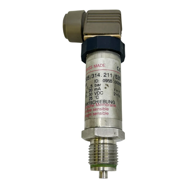 Haenni Drucksensor 10–30VDC 4–20mA ED505 314.211.535 Edelstahl