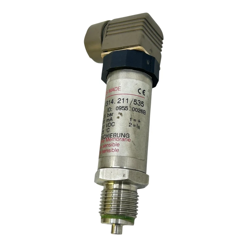 Haenni Drucksensor 10–30VDC 4–20mA ED505 314.211.535 Edelstahl