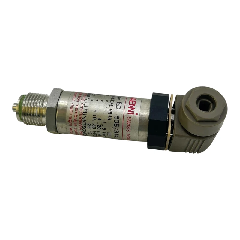 Haenni Drucksensor 10–30VDC 4–20mA ED505 314.211.535 Edelstahl