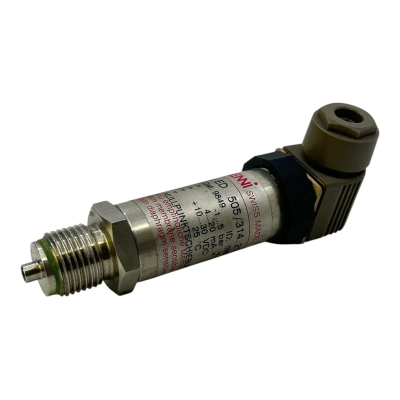 Haenni Drucksensor 10–30VDC 4–20mA ED505 314.211.535 Edelstahl