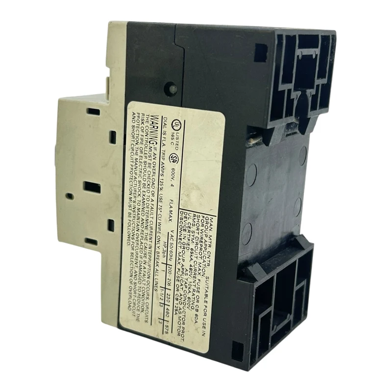 Siemens Motorschutzschalter 2,8-4A 3RV1011-1EA10 400V 40A SIRIUS Class 10
