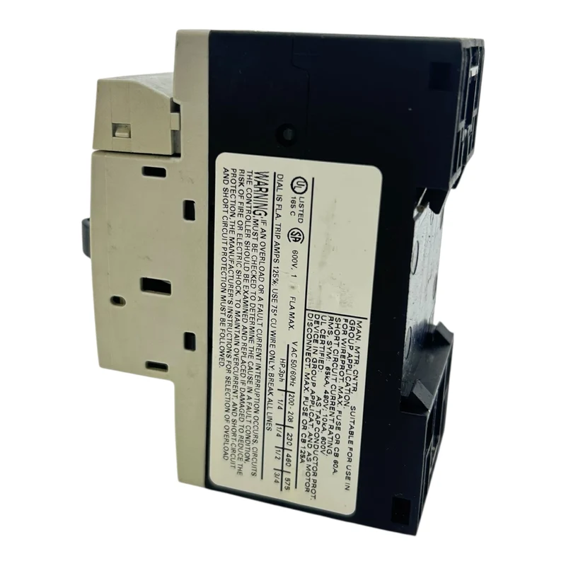 Siemens Motorschutzschalter 2,8–4A 3RV1011-1DA10 400V 42A SIRIUS Class 10