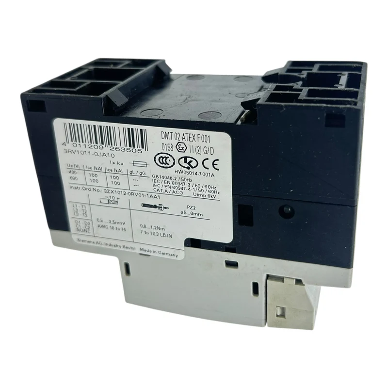 Siemens Motorschutzschalter 2,8–4A 3RV1011-1DA10 400V 42A SIRIUS Class 10