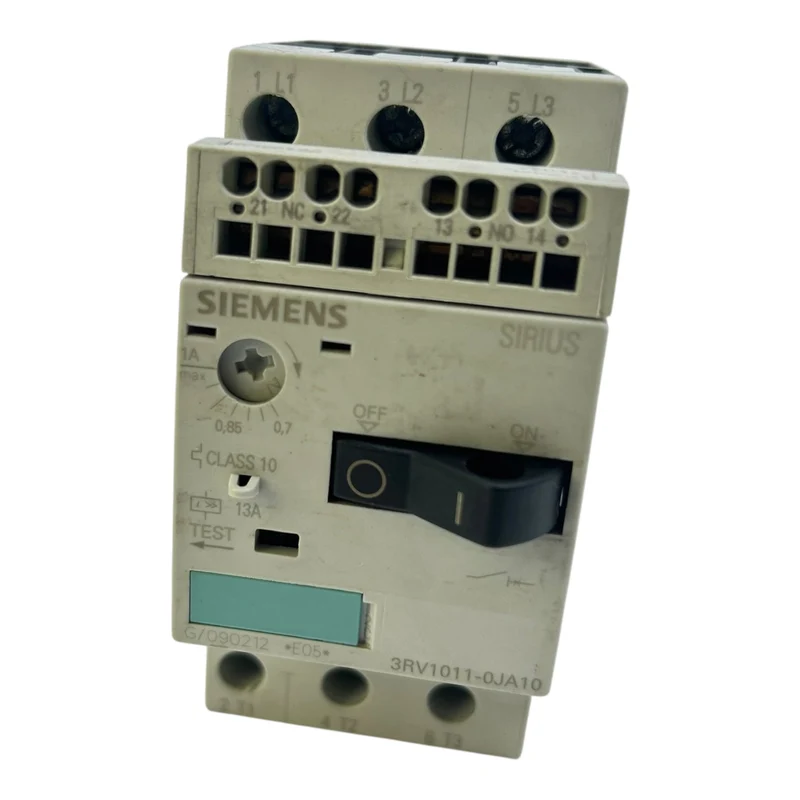 Siemens Motorschutzschalter 2,8–4A 3RV1011-1DA10 400V 42A SIRIUS Class 10