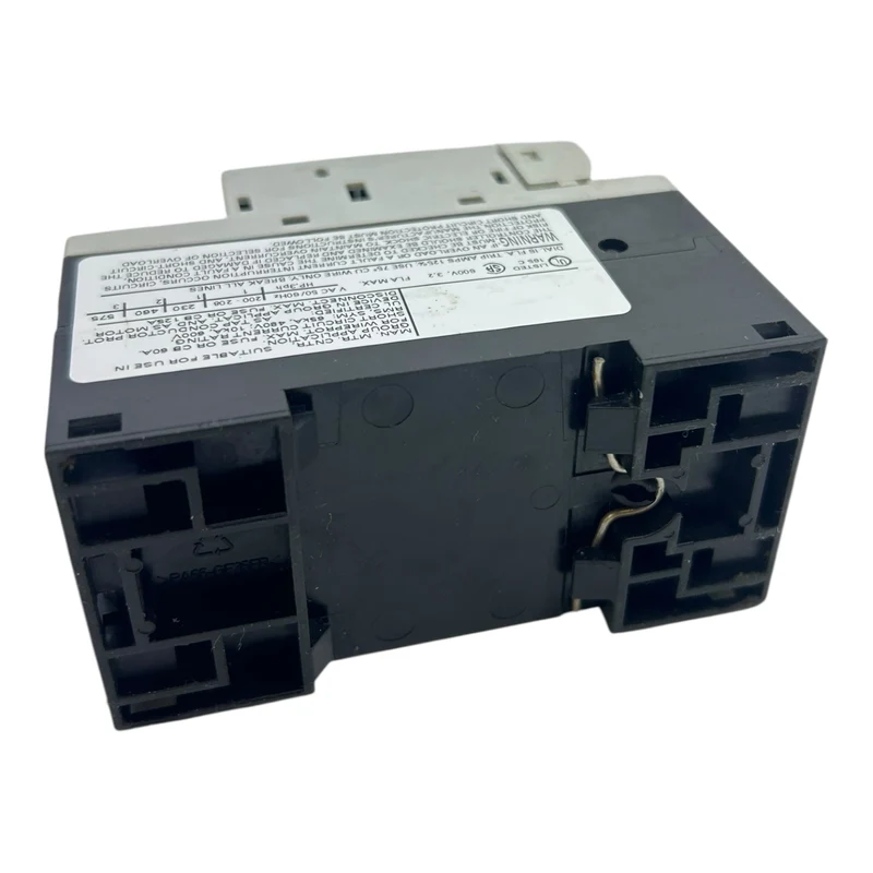 Siemens Motorschutzschalter 2,2-3,2A 3RV1011-1DA10 400V 50/60Hz SIRIUS 42A