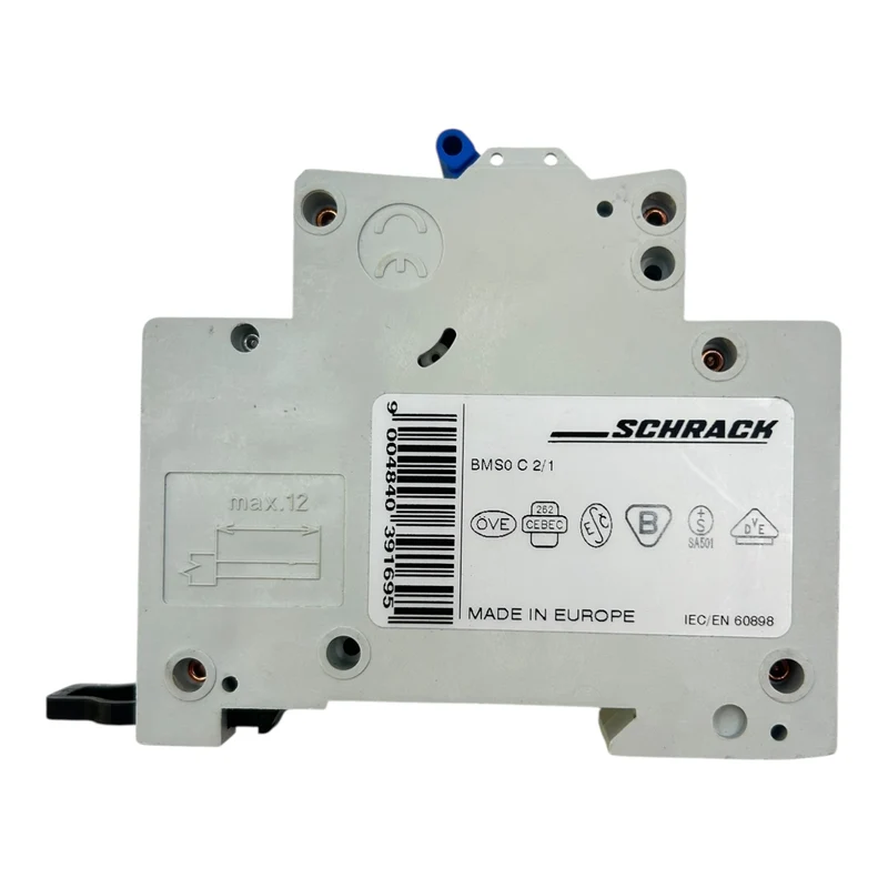 Schrack Leitungsschutzschalter 230V C2/1 BM017102 4A 1-polig BMS0
