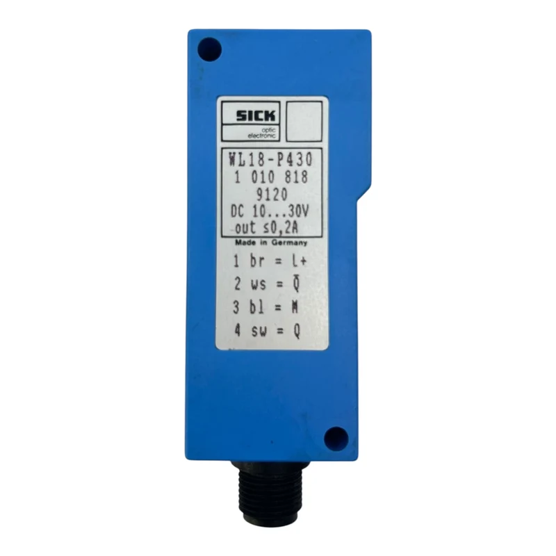 SICK Sensor Lichttaster WL18-P430 1010818 10–30V DC Reflexionslichtschranke