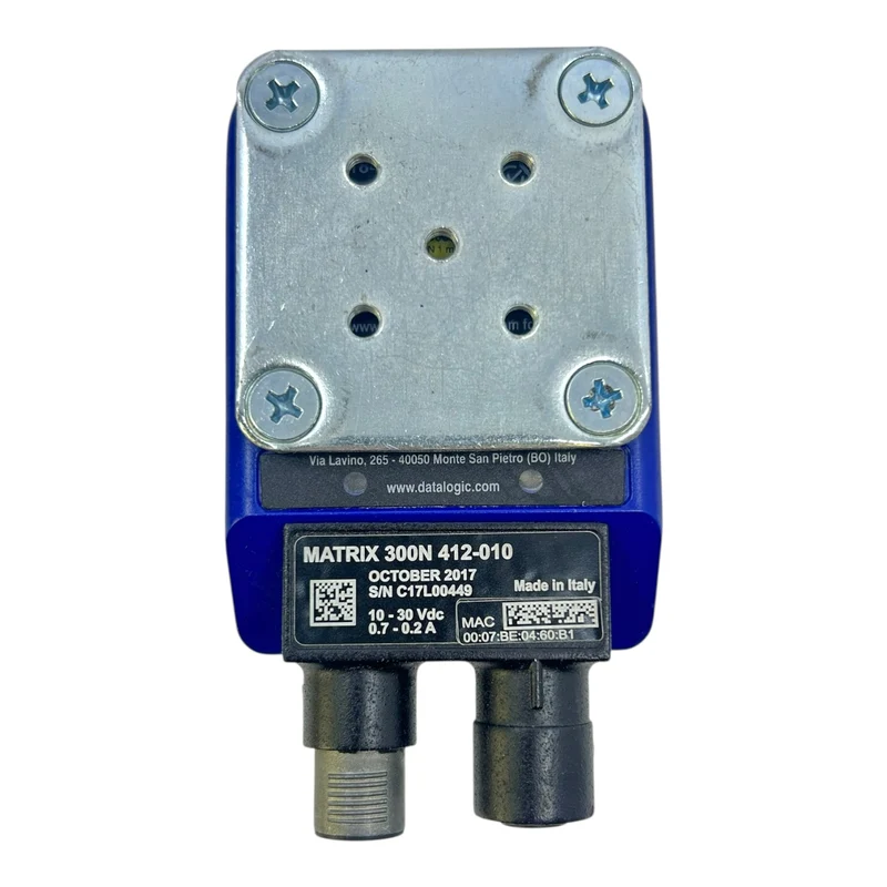 Datalogic Barcode Sensor Matrix300N 412-010 C17L00449 10–30 V DC 0.7–0.2 A