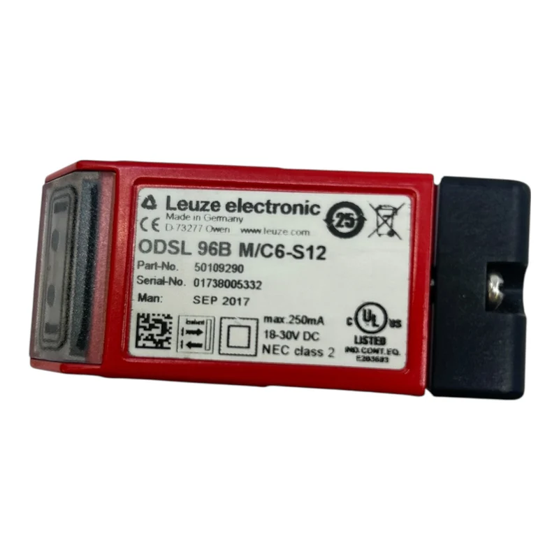 Leuze Abstandssensor ODSL 96B M/C6-S12 18–30 VDC 50109290 optischer Sensor