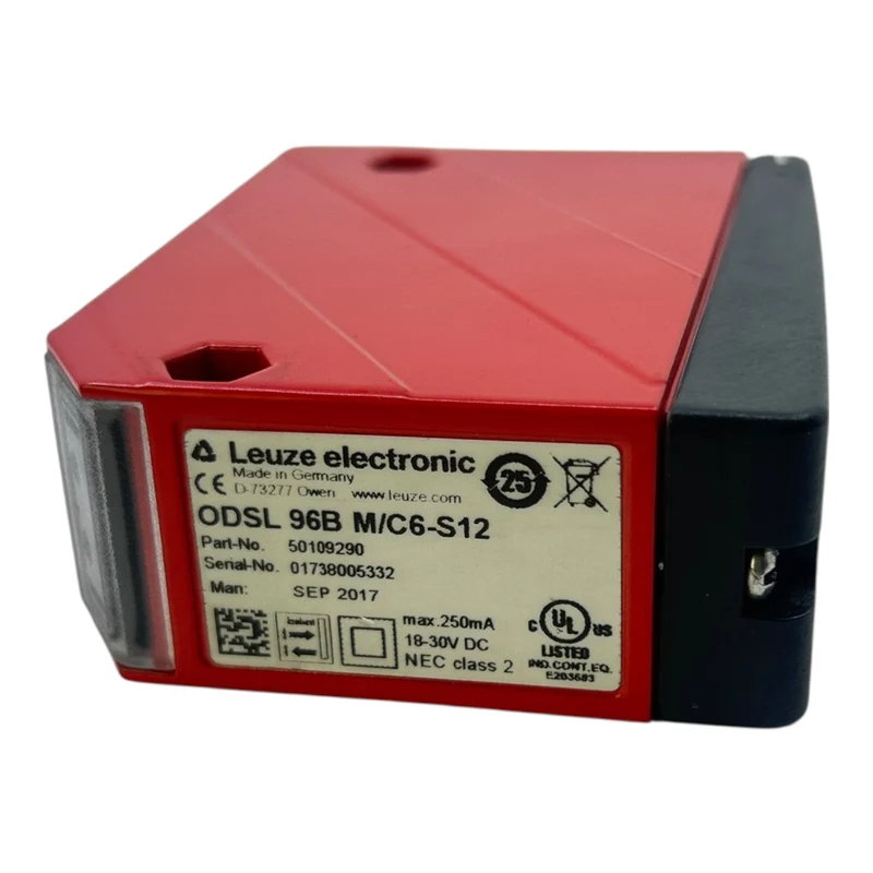 Leuze Abstandssensor ODSL 96B M/C6-S12 18–30 VDC 50109290 optischer Sensor