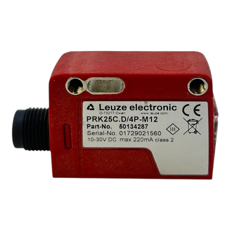 Leuze Lichttaster Reflexionssensor PRK25C.D/4P-M12 10–30 VDC 50134287