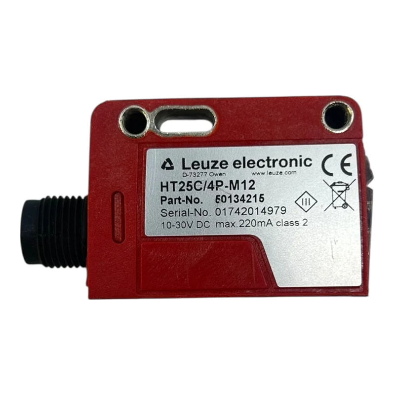 Leuze Reflexionssensor HT25C/4P-M12 10–30 VDC 50134215 mit M12-Anschluss