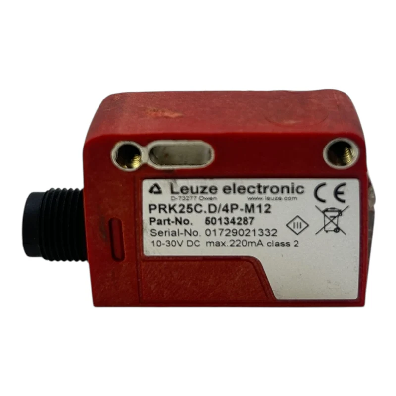 Leuze Lichttaster Reflexionssensor PRK25C.D/4P-M12 10–30 VDC 50134287