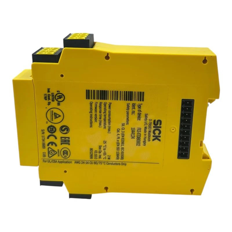 SICK Sicherheitsmodul I/O Modul FX3-XTDI80002 1044124 SIL3 PL e 24V Industrie