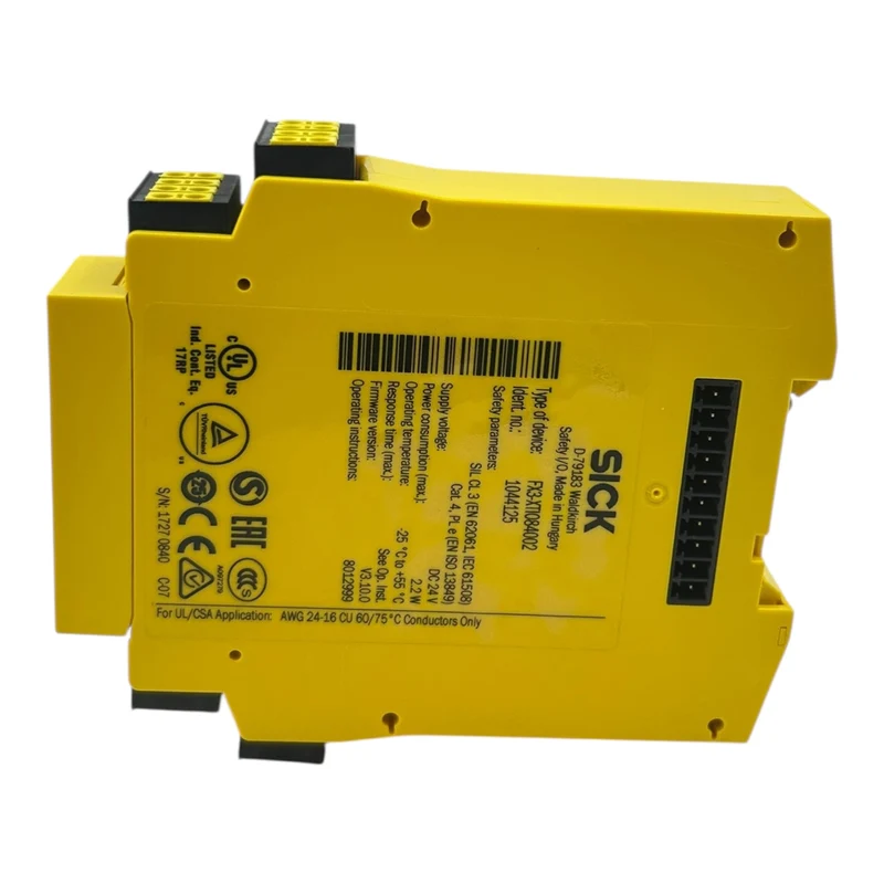 SICK Sicherheistmodul Safety I/O FX3-XTIO84002 1044125 SIL3 PL e 24V 2,2W
