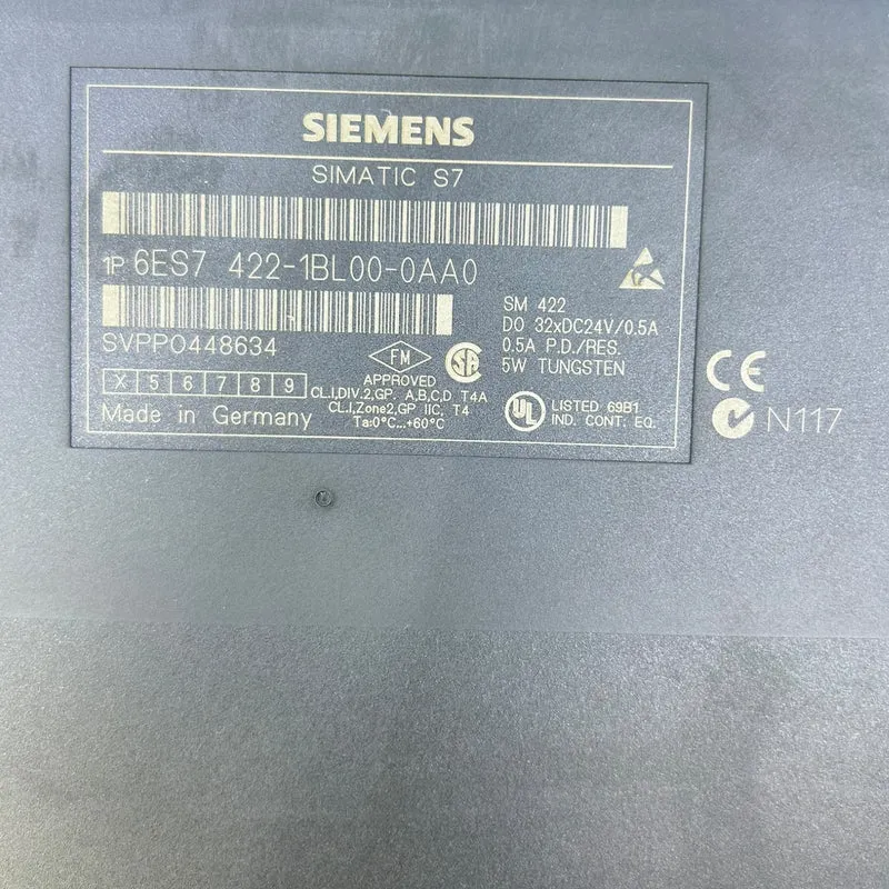 Siemens Ausgangsmodul SIMATIC S7 SM422 6ES7422-1BL00-0AA0 32xDC24V 0,5A