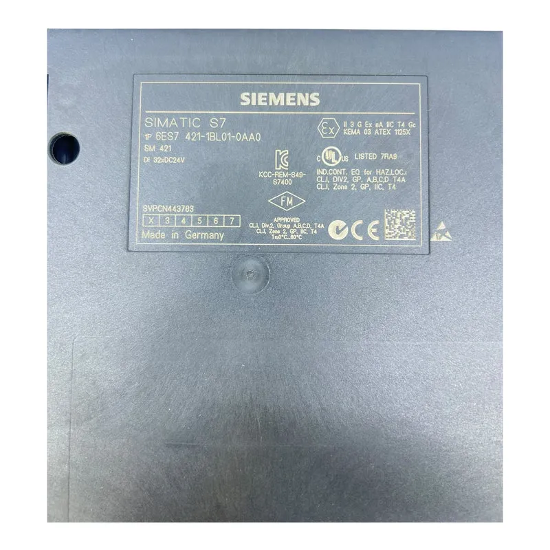 Siemens Digitalmodul SIMATIC S7 SM421 6ES7421-1BL01-0AA0 DI 32xDC24V Industrie