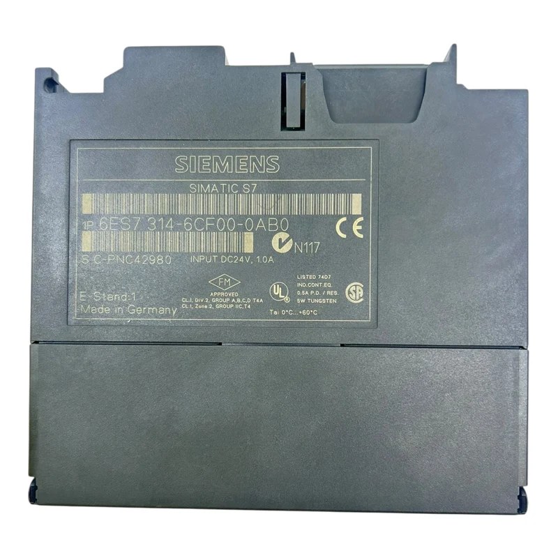 Siemens CPU 314C-2 DP 6ES7314-6CF00-0AB0 Steuerung S7-300 SPS Modul Siemens