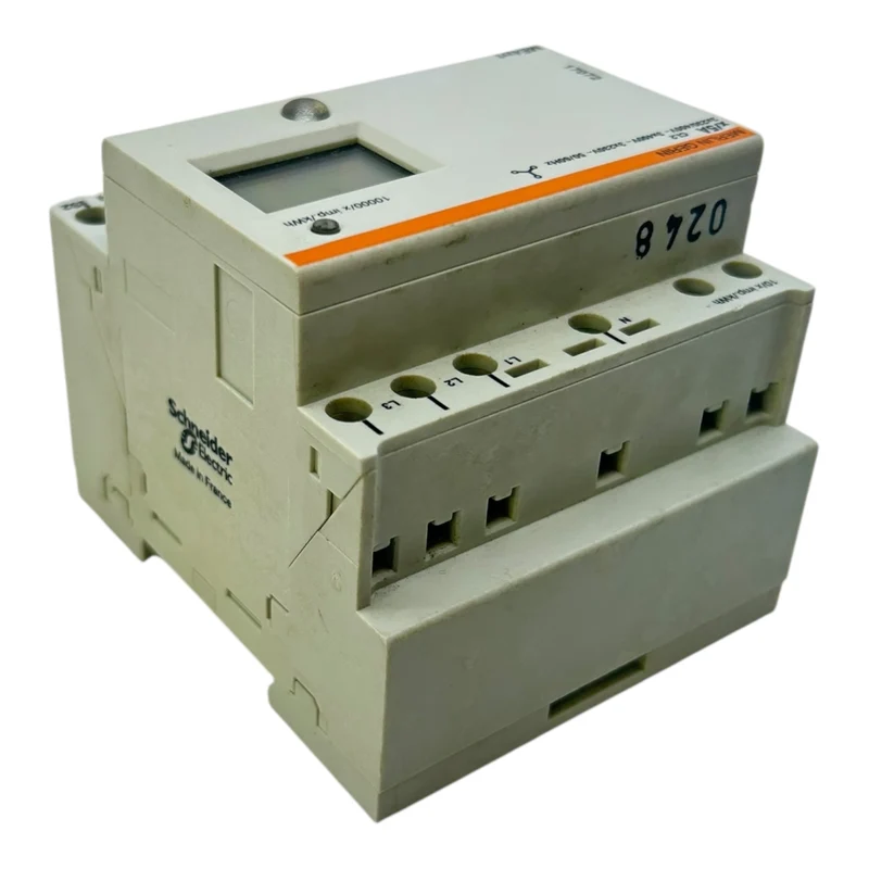 Merlin Gerin Stromzähler ME4zrt 3x230/400V 5A Energiezähler LCD Hutschiene