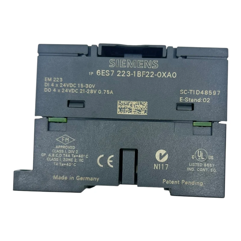 Siemens Digitalmodul 6ES7223-1BF22-0XA0 EM 223 4DI/4DO 24VDC 0,75A S7-200