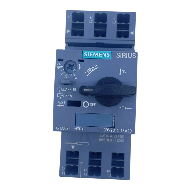 Siemens Motorschutzschalter Leistungsschalter 3RV2011-1BA20 1,4-2A SIRIUS