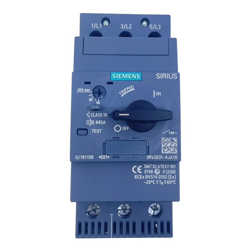 Siemens Motorschutzschalter Leistungsschalter 3RV2031-4JA10 54-65A SIRIUS